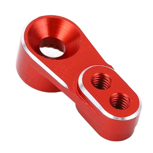 Ghzste 25T Aluminium RC Servo Arm, Hohe Festigkeit Verschleiß Metall Servo Horn für RC Autozubehör, 25T Aluminium Servo Hörner, mit Kopf Hex 3x8mm, für RC Zubehör von Ghzste