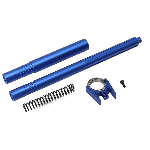 Ghzste Alloy Center Driveshaft Support Set Aluminium Upgrade Teile Ersatz ARRMA 1/10 RC Car Zubehör (Dunkelblau) von Ghzste