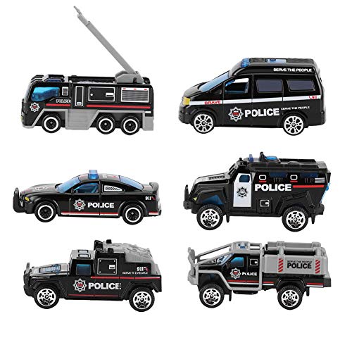 Ghzste Fahrzeugmodell Spielzeug 6pcs 1:64 Ingenieurauto -Modell Legierung Simulation Fahrzeugmodell Kinder Spielzeug Spielzeug (A) von Ghzste