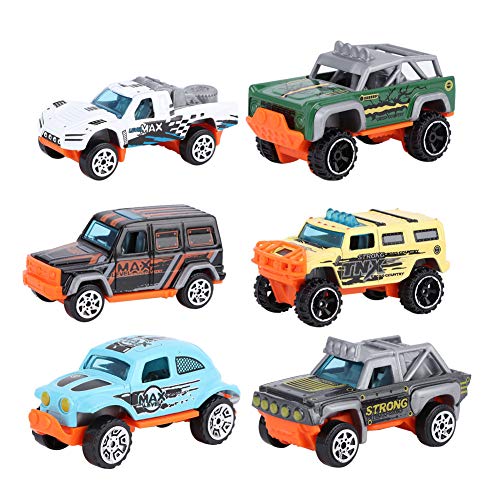 Ghzste Fahrzeugmodell Spielzeug 6pcs 1:64 Ingenieurauto -Modell Legierung Simulation Fahrzeugmodell Kinder Spielzeug Spielzeug (C) von Ghzste