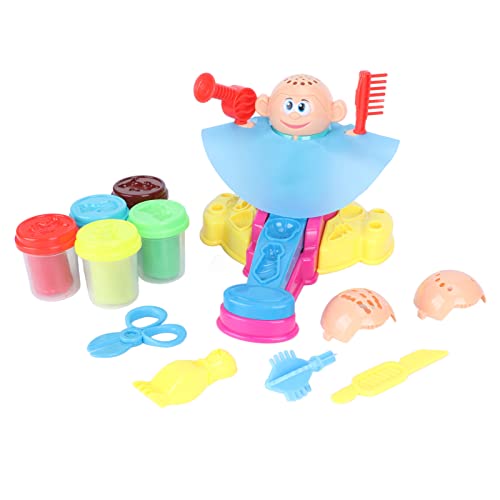 Ghzste Friseur -Spielteig -Set, Spielzeugfrisur -Kit mit 5 Styling -Kopfbefindungen und 14 Schimmelpilzzubehör, für DIY -Ton, Tolles für Kinder und Kindererklärungen Ghzste Friseur -Spielteig -Set, Spielzeugfrisur -Kit mit 5 Styling -Kopfbefindungen und 14 Schimmelpilzzubehör, für DIY -Ton, Tolles für Kinder und Kindererklärungen von Ghzste