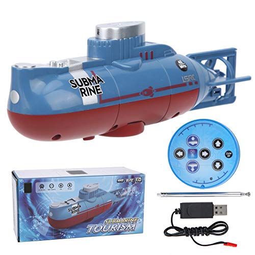 Ghzste Mini RC U-Boot-Spielzeug für Aquariumdekoration, Simuliertes U-Boot-Modell,6 Kanal -Fernbedienungs U Boot für Kinder von Ghzste
