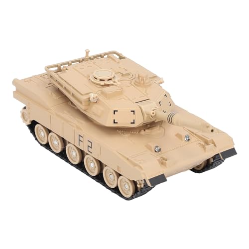 Ghzste Panzermodellspielzeug mit Sound-Lichteffekt, Legierungsdekoration, 360-Grad-Drehung, Panzer-Actionmodell (J48 2) von Ghzste