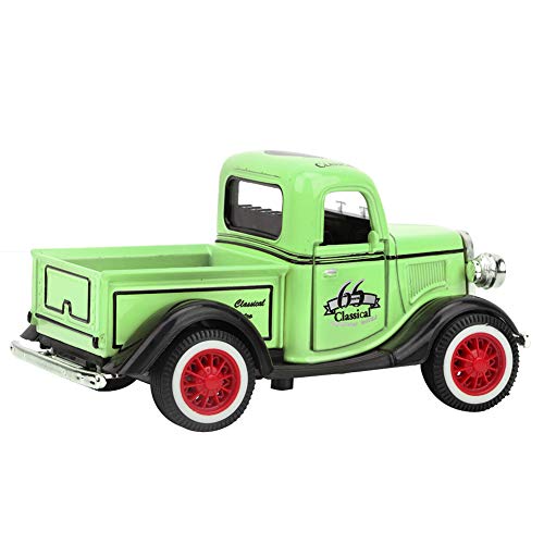 Ghzste Pickup-Spielzeug-Truck-Modellauto für 3-, 4-, 5-, 6- und 7-jährige Jungens, Legierung, Zurückziehauto, Spielzeug-Pickup-Truck-Modell, Druckguss-Spielzeug, Auto, Fahrzeugspielzeug (Grün) von Ghzste