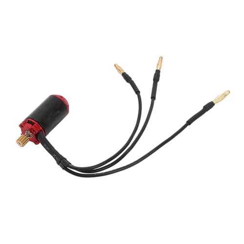 Ghzste RC Bürstenloser Motor, Starke Ausgangsleistung Stille Easy Manövrierung Premium -Material Langes Lebensdauer für Axiale SCX24 1/24 RC -Auto mit Aluminiumlegierung, Kupfer, Kupfer von Ghzste