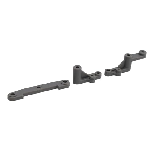 Ghzste RC -Lenksäulenschwingarm -Verstärkungsplatte Set, Leichte Kunststoff -RC -Auto -Ersatzteile mit Präziser Lenkung, Kompatibel für Wltoys 124008 124010 RC -Auto von Ghzste