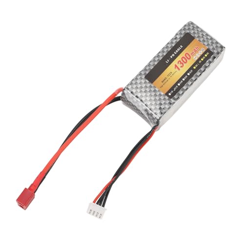 Ghzste RC Lipo -Batterie 1300mAh 3s mit 25CT -Stecker für RC Helicopter Quadcopter FPV -Drohne, Lithiumbatterie Bietet eine Stabile Ausgabe und Verlängerte Flugzeit Ghzste RC Lipo -Batterie 1300mAh 3s mit 25CT -Stecker für RC Helicopter Quadcopter FPV -Drohne, Lithiumbatterie Bietet eine Stabile Ausgabe und Verlängerte Flugzeit von Ghzste