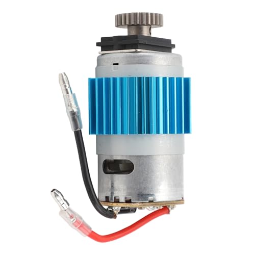 Ghzste RC -Motor für WLTOYS 124010, Professionelle Hochgeschwindigkeit 19000 U/Min Carbon Pinsel Metallmotor Ersatz, Kompatibel mit WLTOYS 124010 RC -Auto, Leichtgewicht und Kompatibel von Ghzste