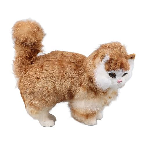 Ghzste Realistische, Entzückende Katze Stoffed Animal Doll Toy mit Wunderschöner Handwerkskunst, Endlosen Kuscheln, Schulausbildung, Anwesend für , Simuliertes Entzückendes (Simulierte von Ghzste