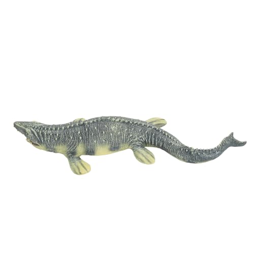 Ghzste Realistische Lebensee Lebensee Große Mosasaurus -Dinosaurierspielzeugfigur, Realistischer Lehrreicher Weicher Gummi mit Komplizierten Details, Authentisches Design für die von Ghzste