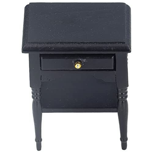 Miniaturholz -Nachttischmodell, Birkenschrank Europäischer Stil, Kleine Schublade, Retro -Design 1:12 Puppenhausmöbel Miniaturholz -Nachttischmodell, Birkenschrank Europäischer Stil, Kleine Schublade, Retro -Design 1:12 Puppenhausmöbel von Ghzste