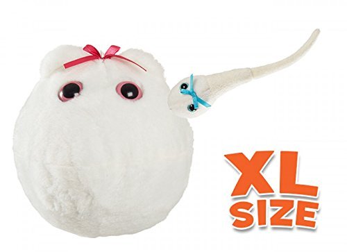 GIANTmicrobes – Eierzelle XL & Mini magnetische Spermienzelle von Giant Microbes von GIANT MICROBES