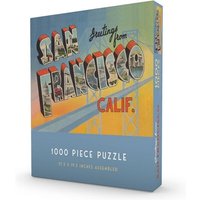 Greetings from San Francisco Puzzle 1000 Piece von Gibbs Smith