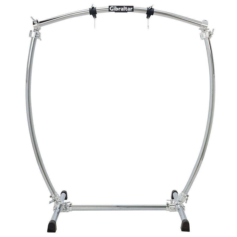 Gibraltar Chrome Series Large Curved Gong Stand Klangwelt Zubehör von Gibraltar