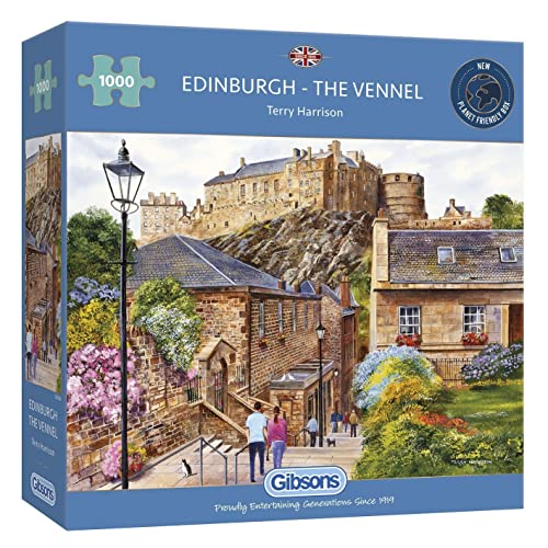 Gibson Games Edinburgh, Vennel Street Puzzle (1000 Teile) von Gibsons