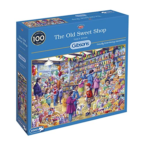 Gibsons G6274 The Old Sweet Shop Puzzle, 1000 Teile von Gibsons