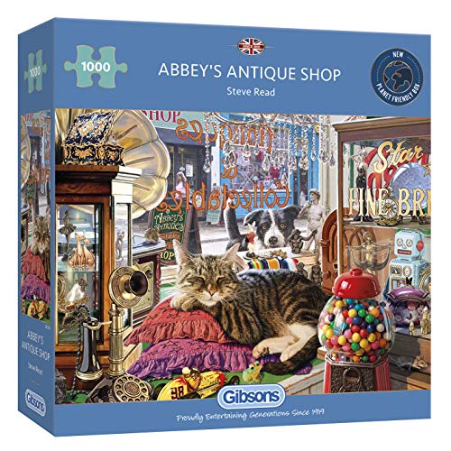 Gibsons G6303 Abbey's Antique Shop Puzzle mit 1000 Teilen von Gibsons