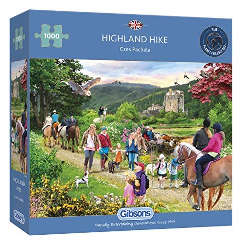 Gibsons Highland Hike Puzzle 1000 Teile von Gibsons