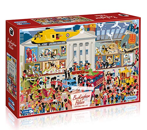 Gibsons Lifting The Lid-Buckingham Palace Puzzle (1000 Teile) von Gibsons