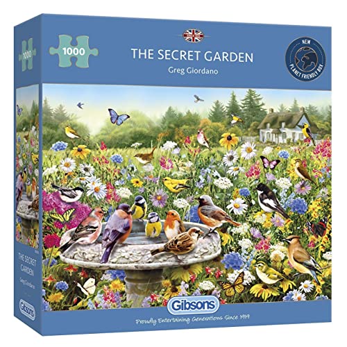 Gibsons Puzzle, Motiv „The Secret Garden“ (der geheime Garten), 1000 Teile von Gibsons