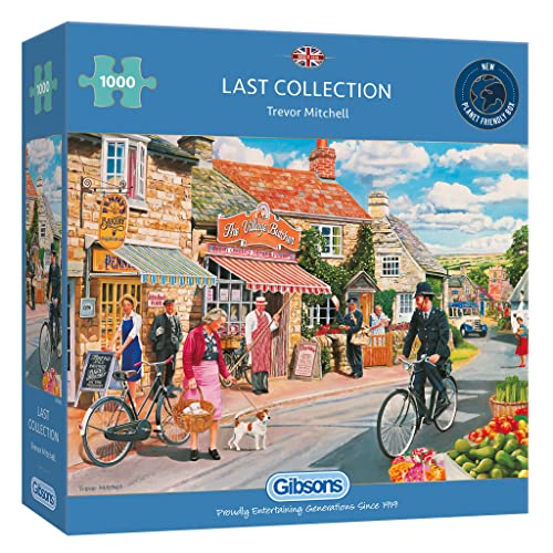 Last Collection 1000 Teile Puzzle | Nachhaltiges Puzzle für Erwachsene | Premium 100% Recyceltes Brett | Tolles Geschenk für Erwachsene | Gibsons Spiele von Gibsons