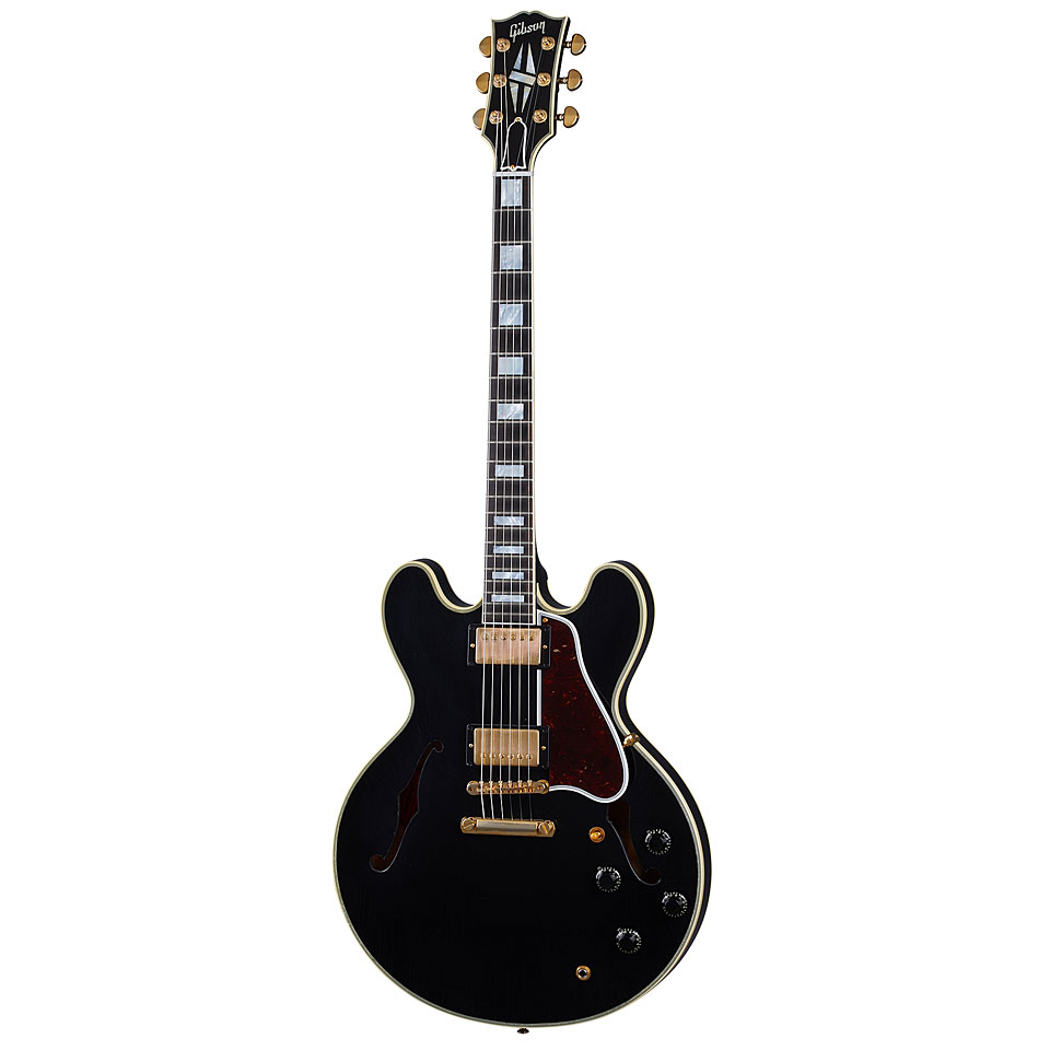 Gibson 1959 ES-355 Reissue Stop Bar VOS Ebony E-Gitarre von Gibson