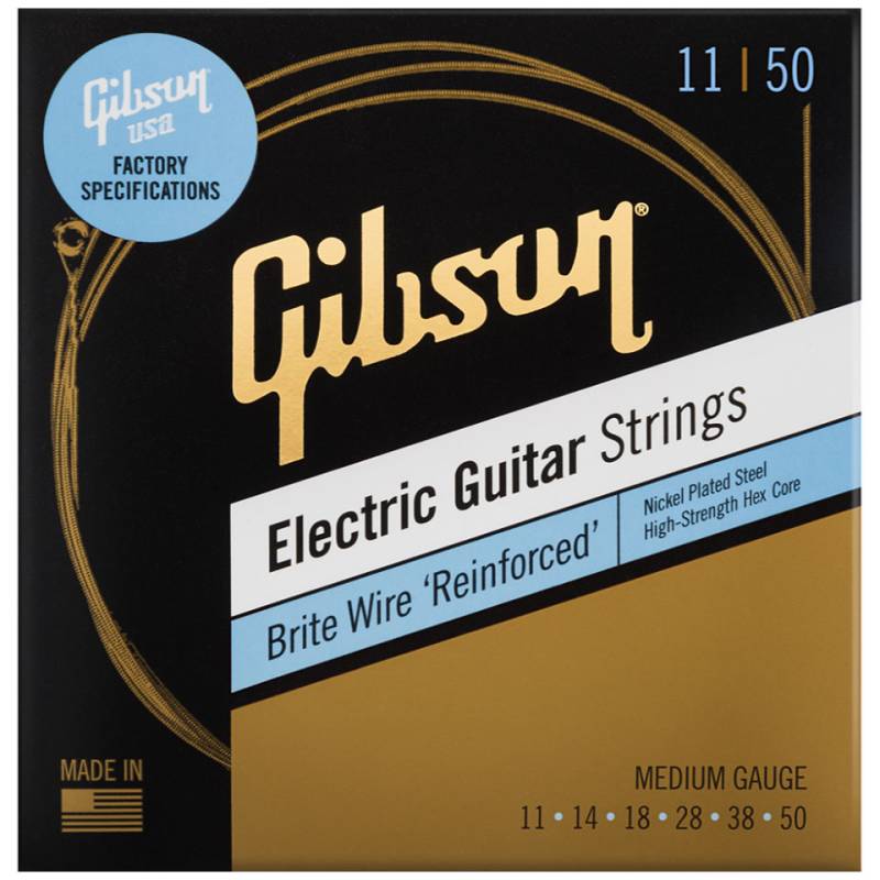 Gibson BWR11 011-050 Brite Wires Saiten E-Gitarre von Gibson