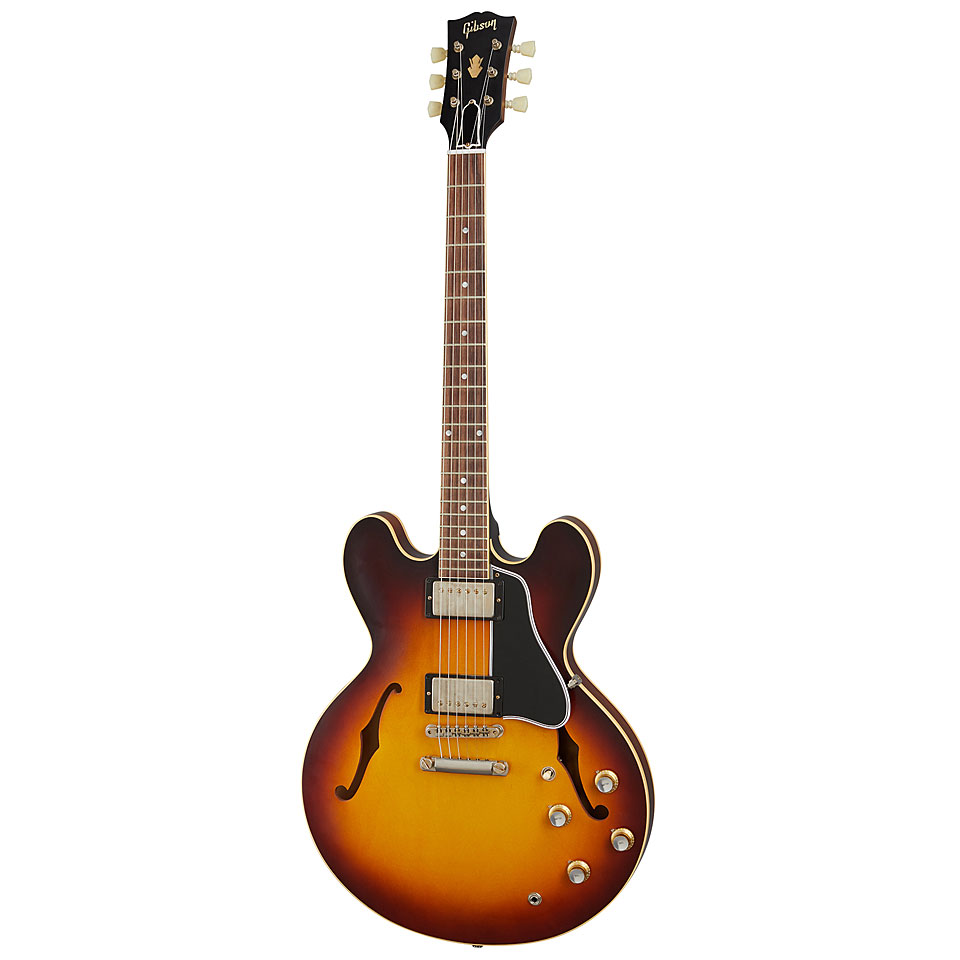 Gibson Custom Shop 1961 ES-335 VOS Vintage Burst E-Gitarre von Gibson