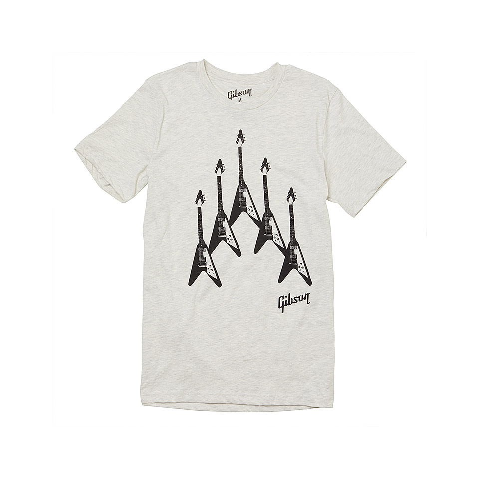 Gibson Flying V Formation S T-Shirt von Gibson