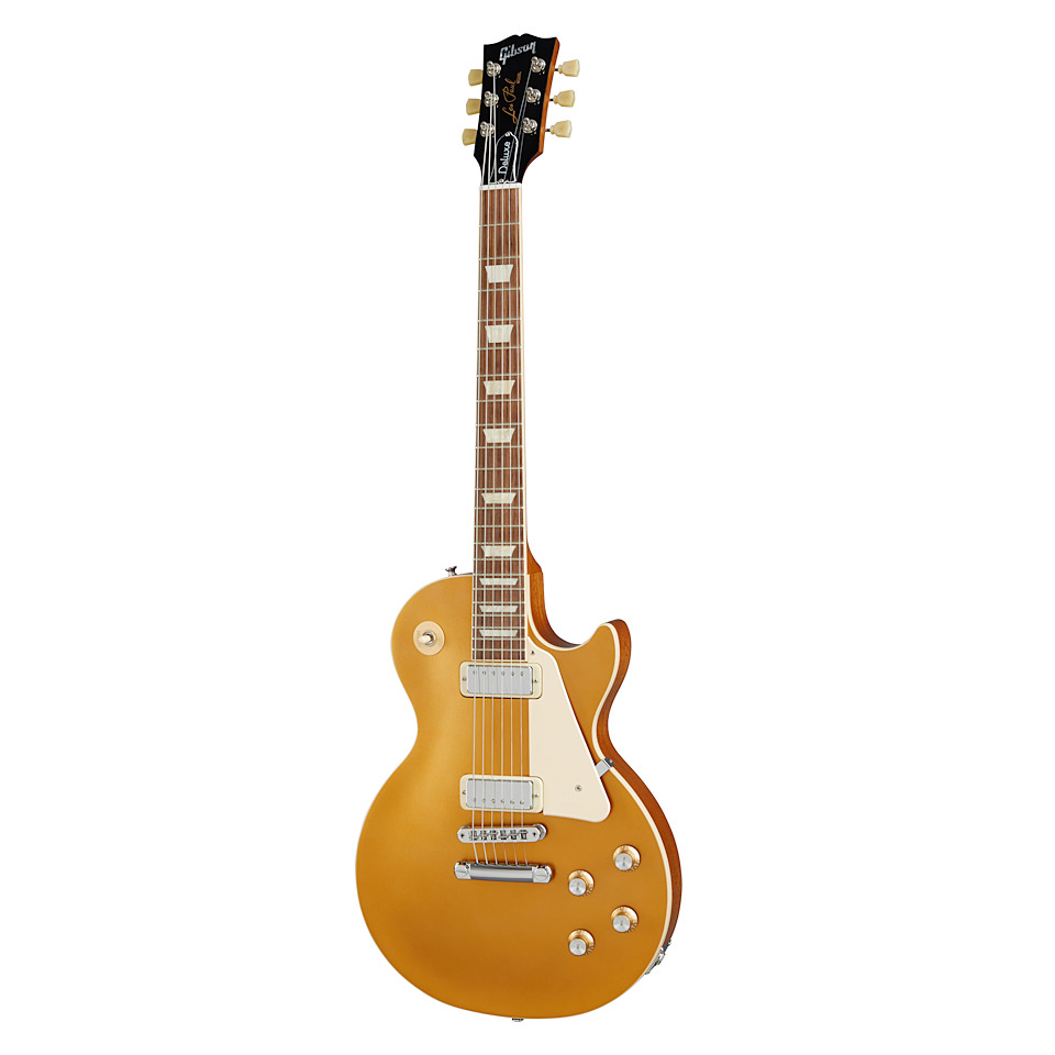 Gibson Les Paul Deluxe 70s Gold Top E-Gitarre von Gibson
