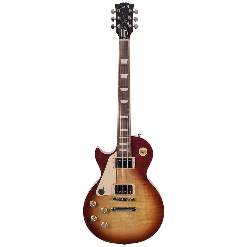 Gibson Les Paul Standard &#39;60s Bourbon Burst E-Gitarre Lefthand von Gibson