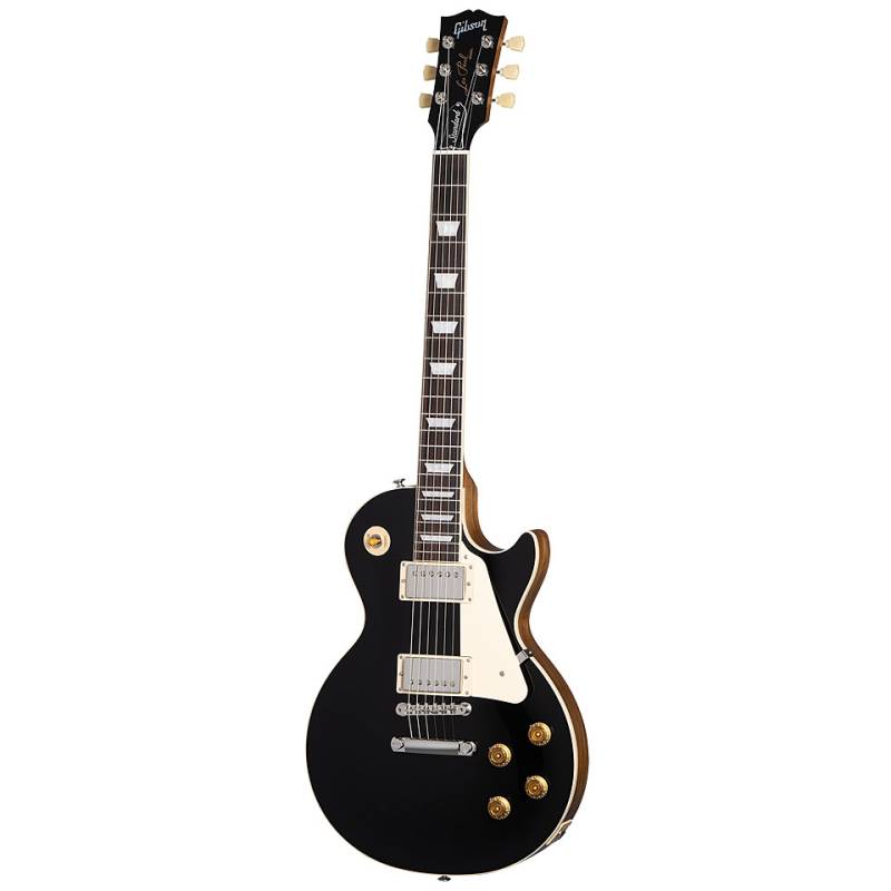 Gibson Les Paul Standard &#39;60s Ebony Top Plain Top E-Gitarre von Gibson