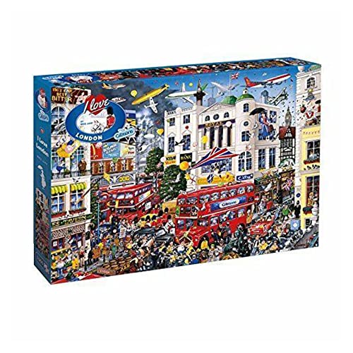 Gibsons „I Love London“ Puzzle, 1000 Teile. Gibsons „I Love London“ Puzzle, 1000 Teile. von Gibsons