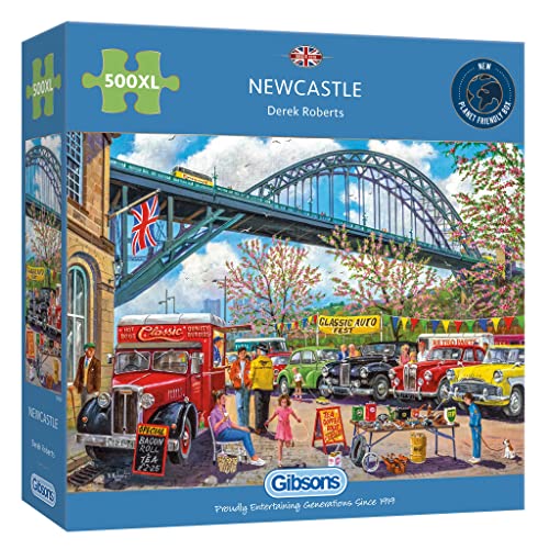 Gibsons Newcastle Jigsaw Puzzle (500 XL Pieces) von Gibsons