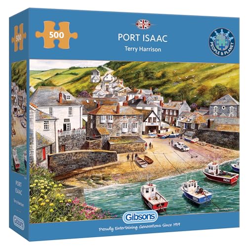 Gibsons Puzzle – Port Isaac (500 Stück) von Gibsons