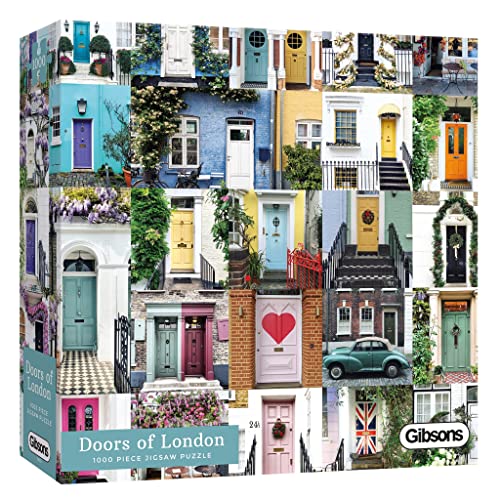 Gibsons The Doors of London Jigsaw Puzzle (1000 Pieces) von Gibsons