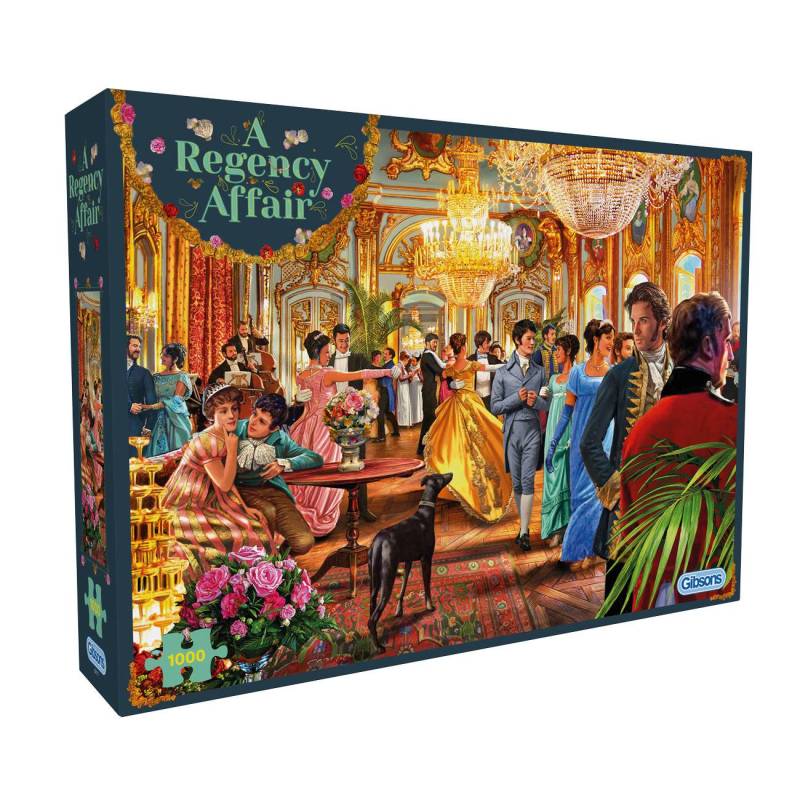 Gibsons Puzzle 1000 Teile - A Regency Affair - Gibsons Puzzle 1000 Teile - A Regency Affair - von Gibsons Puzzle