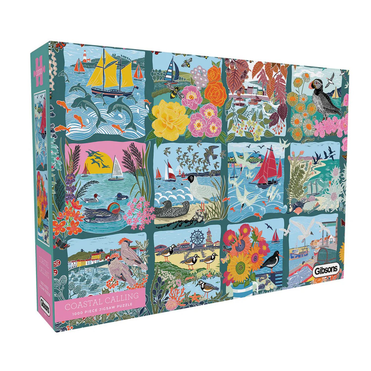 Gibsons Puzzle 1000 Teile – Coastal Calling - von Gibsons Puzzle