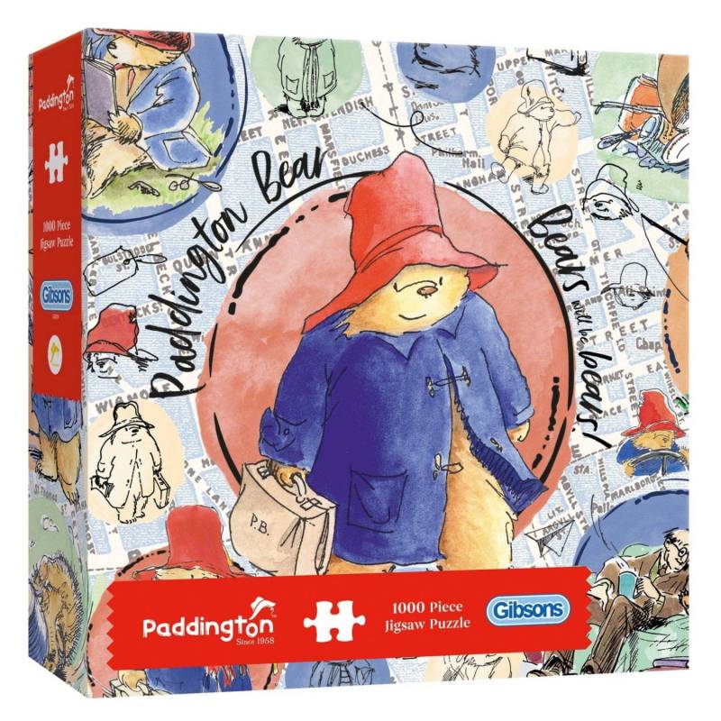 Gibsons Puzzle 1000 Teile - Paddington Bear - von Gibsons Puzzle