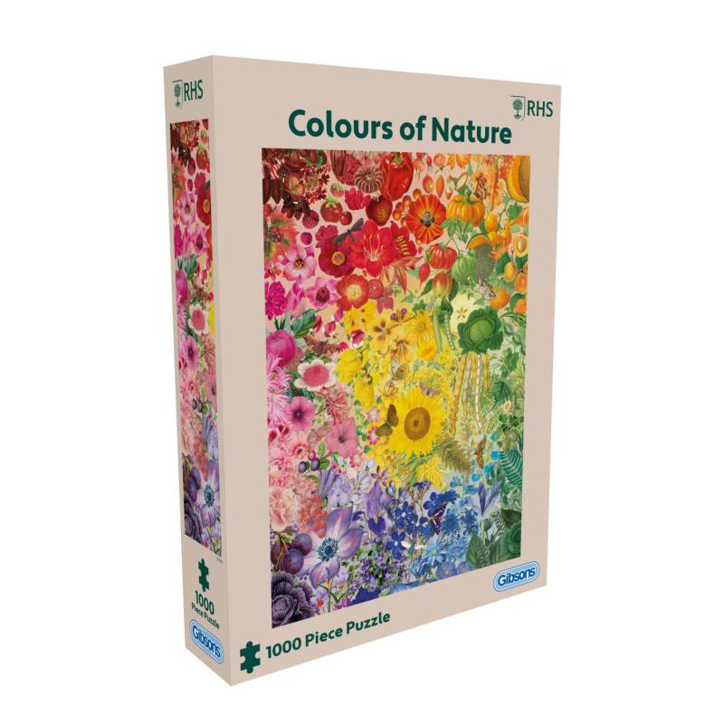 Gibsons Puzzle 1000 Teile - RHS: Colours of Nature - von Gibsons Puzzle