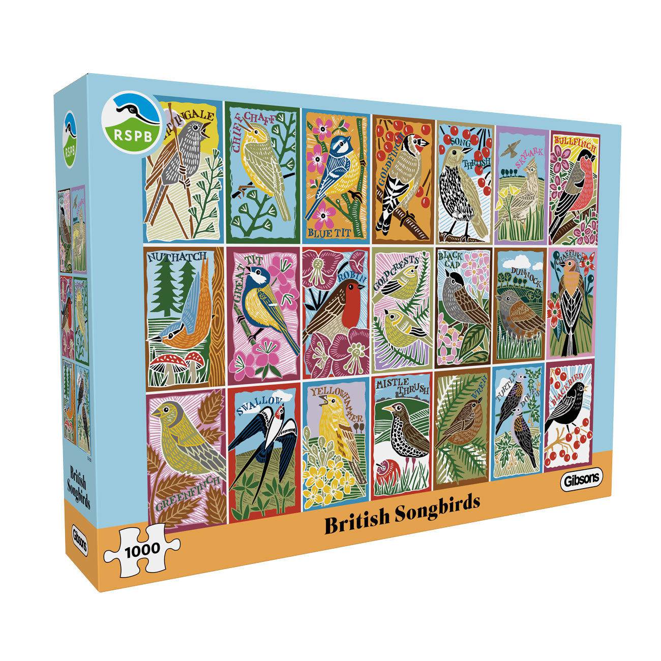 Gibsons Puzzle 1000 Teile - RSPB British Songbirds - von Gibsons Puzzle