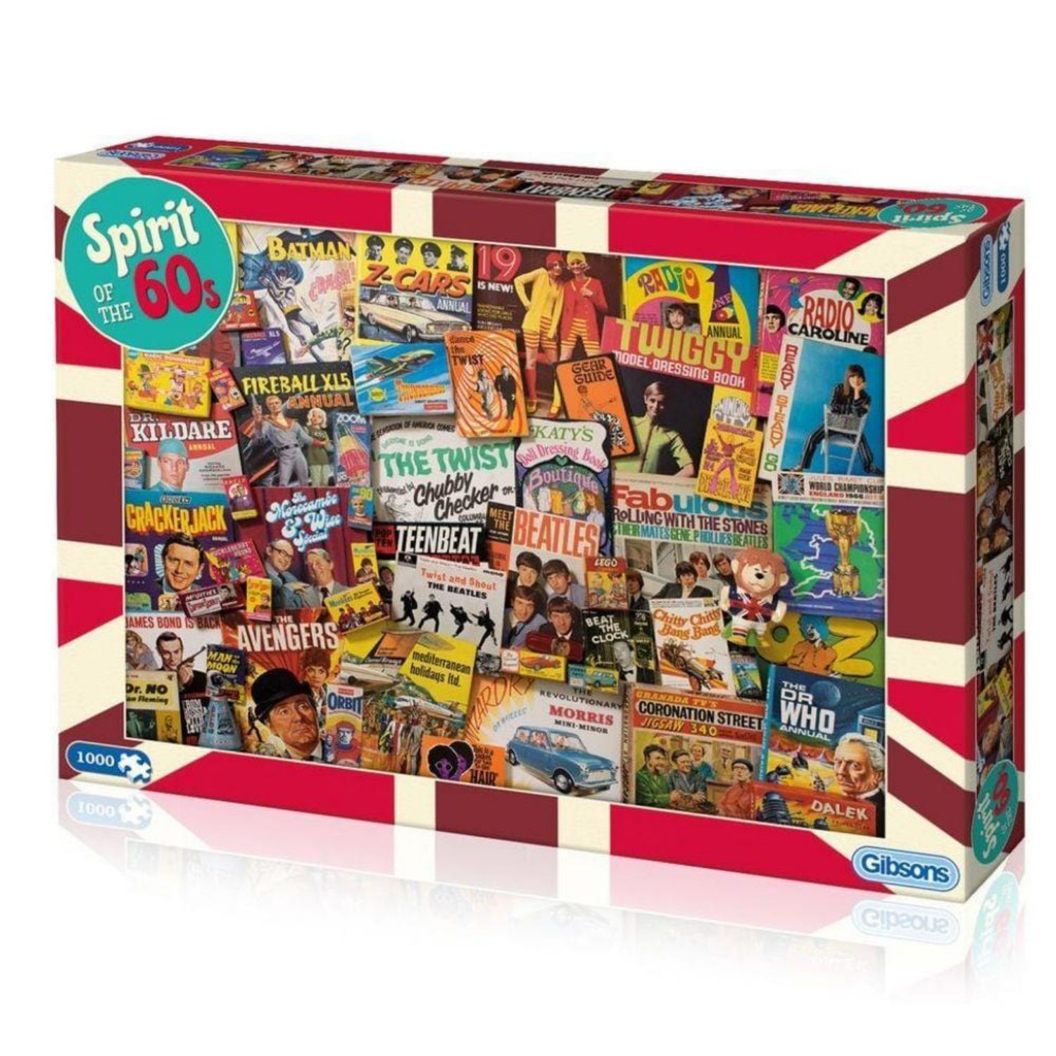 Gibsons Puzzle 1000 Teile – Spirit of the 60s - Gibsons Puzzle 1000 Teile – Spirit of the 60s - von Gibsons Puzzle