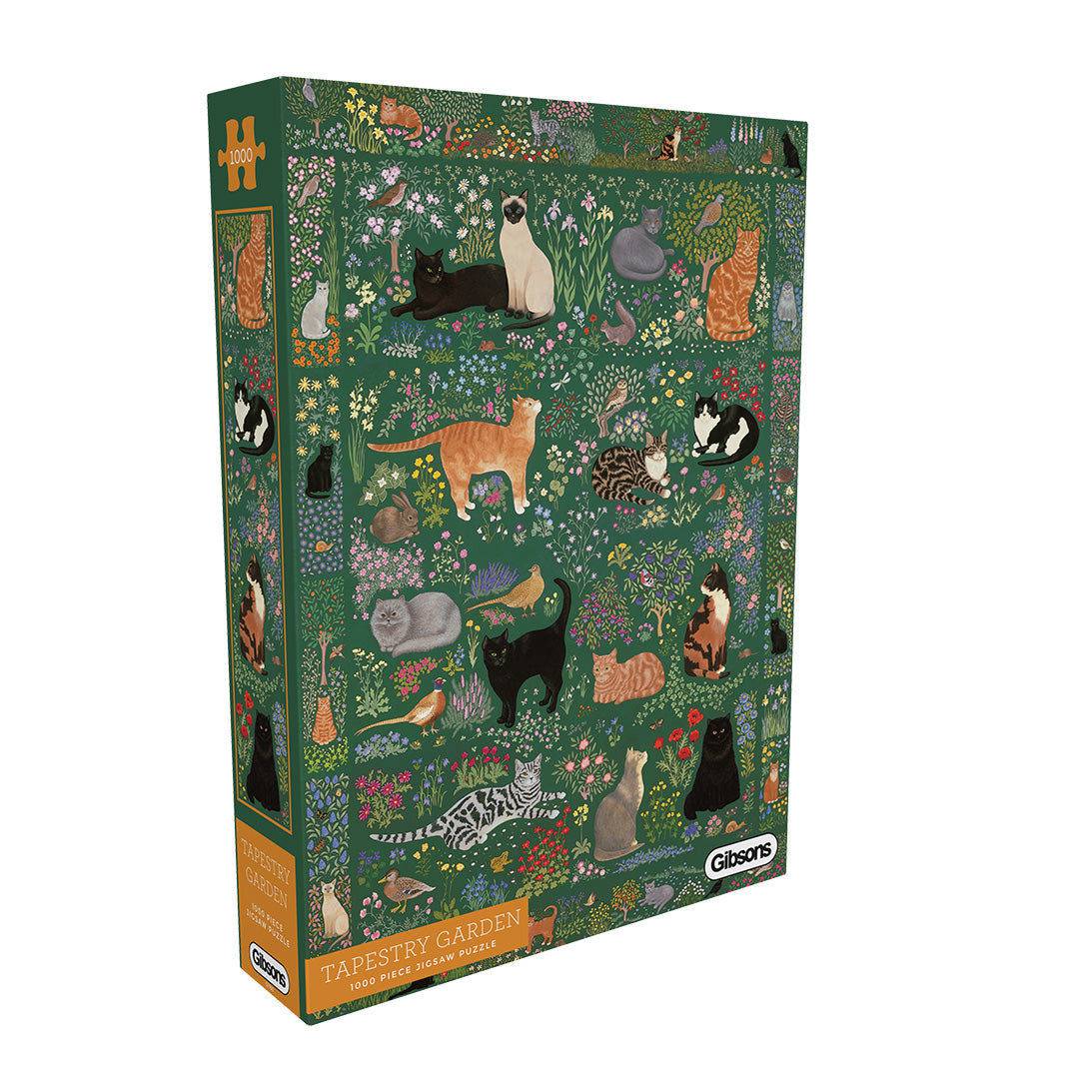 Gibsons Puzzle 1000 Teile - Tapestry Garden - von Gibsons Puzzle
