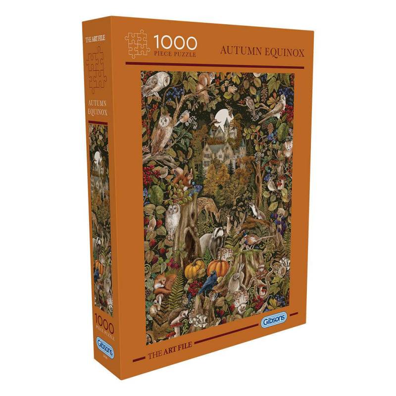 Gibsons Puzzle 1000 Teile - The Art File: Autumn Equinox - von Gibsons Puzzle