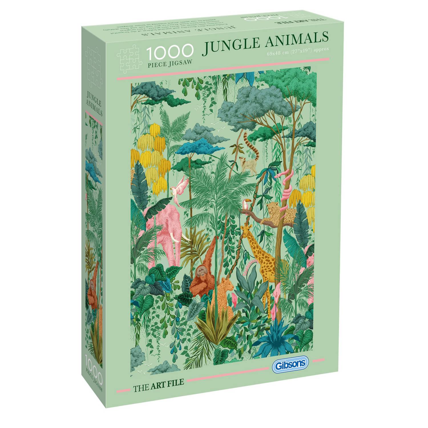 Gibsons Puzzle 1000 Teile - The Art File: Jungle Animals - Gibsons Puzzle 1000 Teile - The Art File: Jungle Animals - von Gibsons Puzzle
