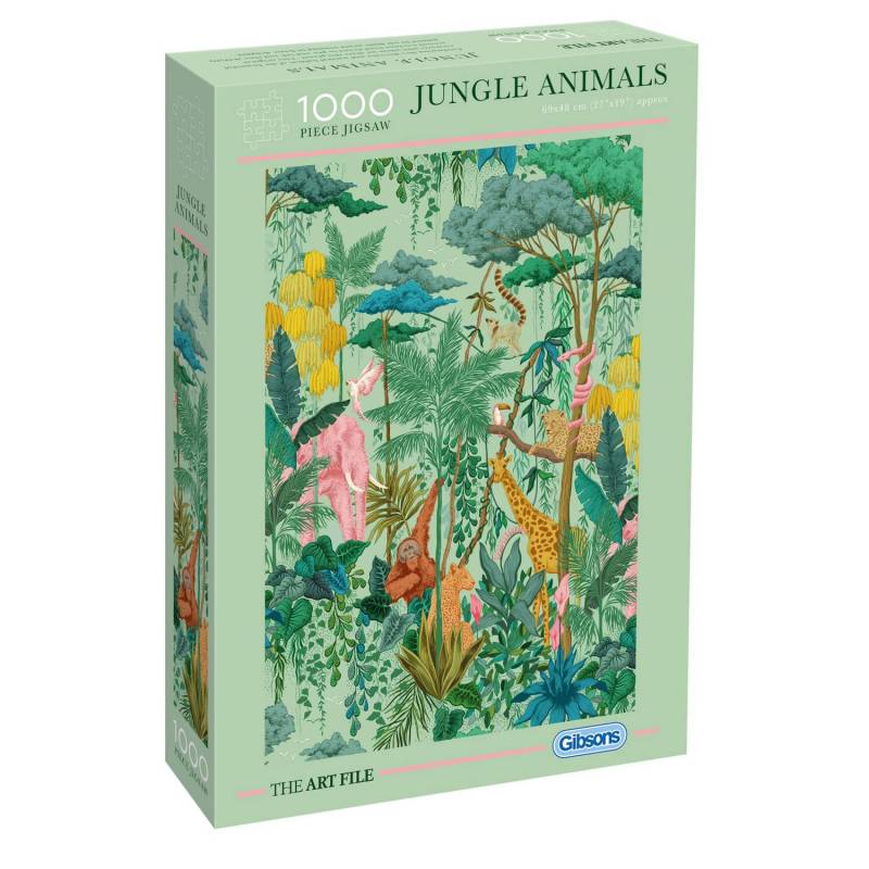 Gibsons Puzzle 1000 Teile - The Art File: Jungle Animals - Gibsons Puzzle 1000 Teile - The Art File: Jungle Animals - von Gibsons Puzzle