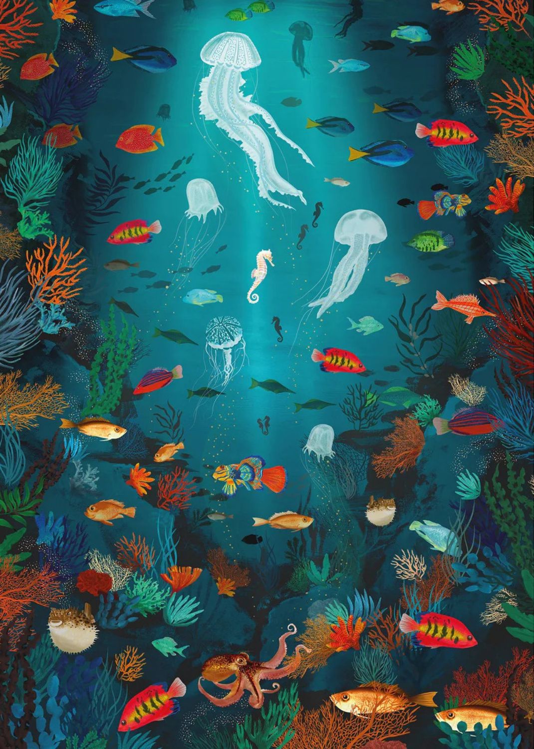 Gibsons Puzzle 1000 Teile – The Art File: Underwater World - Gibsons Puzzle 1000 Teile – The Art File: Underwater World - von Gibsons Puzzle