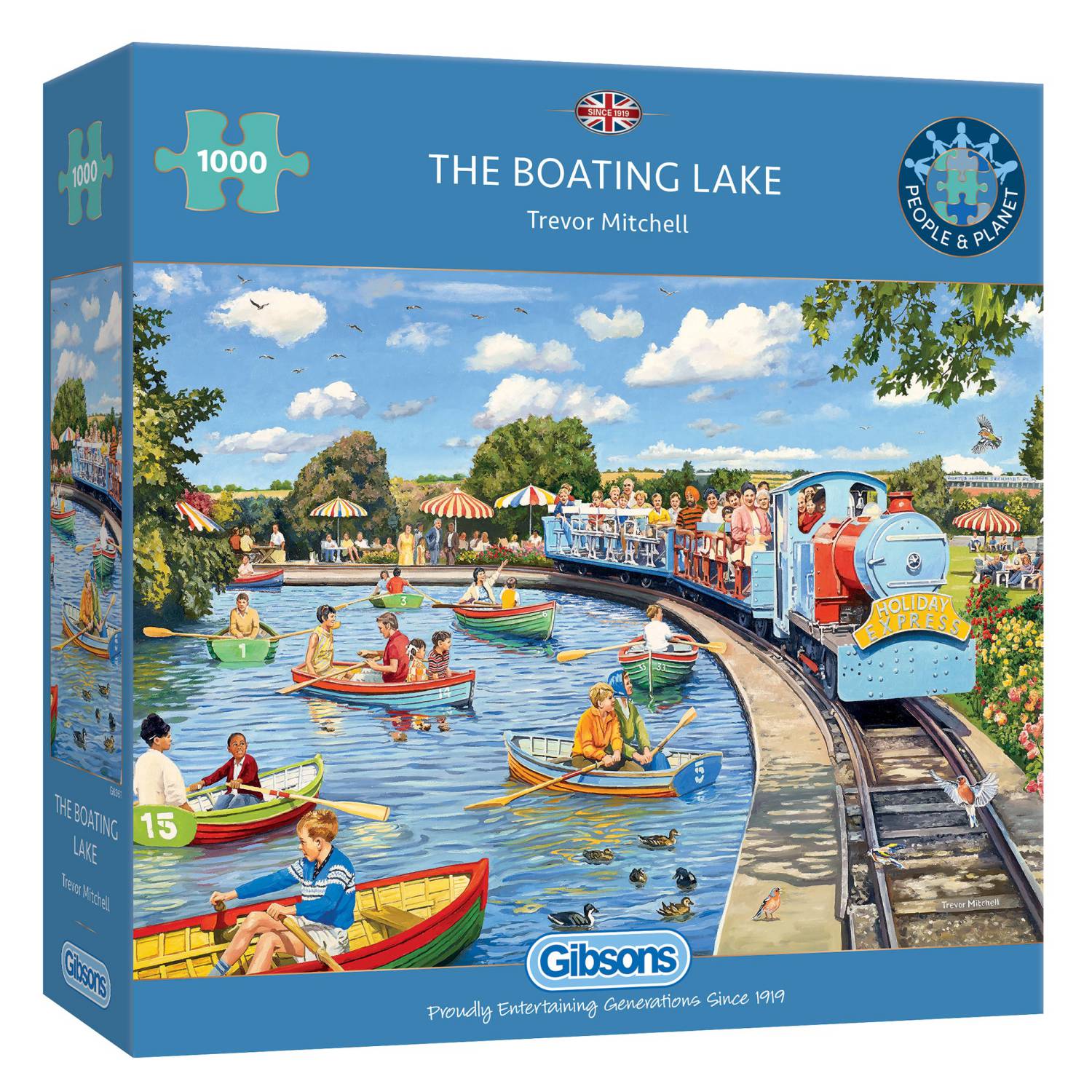 Gibsons Puzzle 1000 Teile - The Boating Lake - Gibsons Puzzle 1000 Teile - The Boating Lake - von Gibsons Puzzle