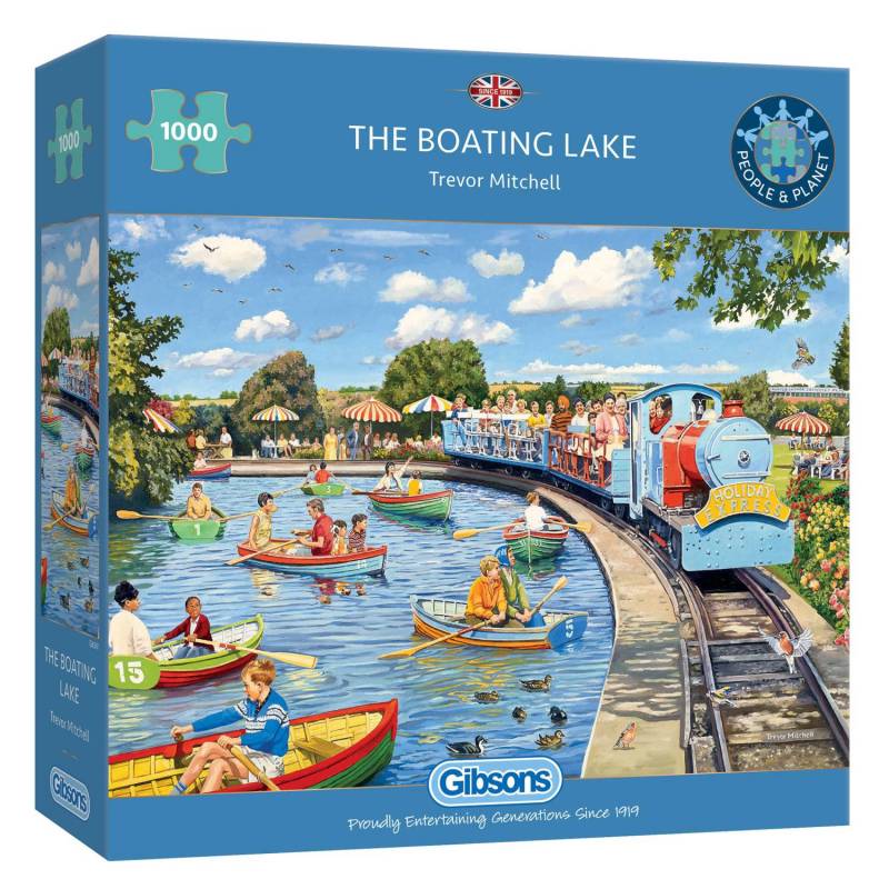 Gibsons Puzzle 1000 Teile - The Boating Lake - Gibsons Puzzle 1000 Teile - The Boating Lake - von Gibsons Puzzle