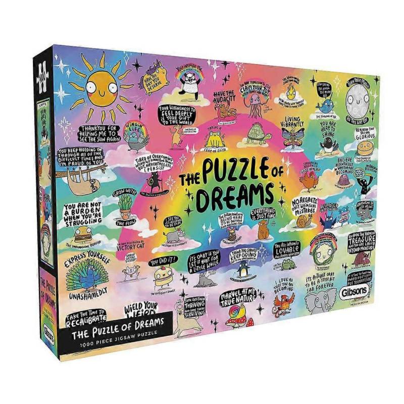 Gibsons Puzzle 1000 Teile – The Puzzle of Dreams - von Gibsons Puzzle